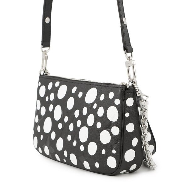 LOUIS VUITTON LV x YK Multi・Pochette Accessoires Monogram Empreinte Leathe - Picture 2 of 16